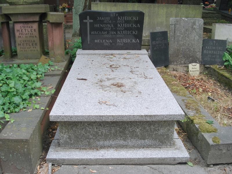 Zdjęcie grobu Wacław Jan Kubicki (1)