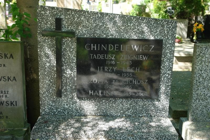 Zdjęcie grobu Halina Chindelewicz (2)