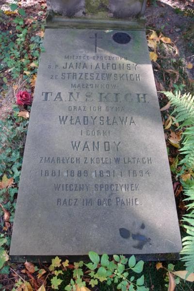 Zdjęcie grobu Jan Tański (2)