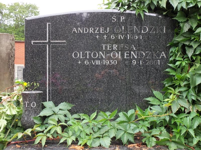 Zdjęcie grobu Teresa Olton-Olendzka (2)