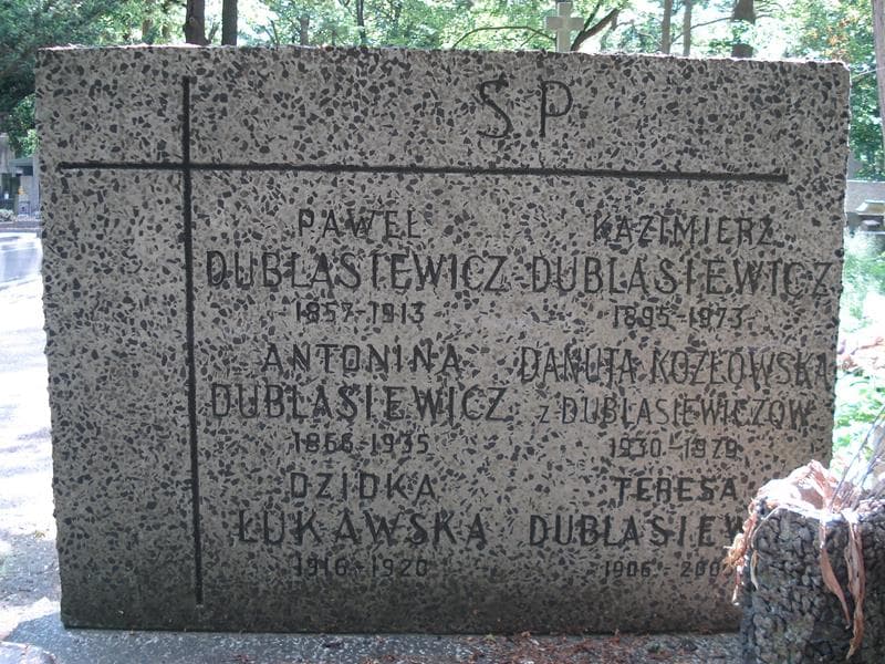 Zdjęcie grobu Antonina Dublasiewicz (1)