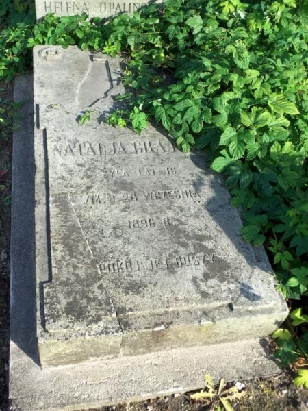 Zdjęcie grobu Helena Opalińska (2)