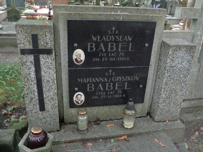 Zdjęcie grobu Władysław Babel (2)