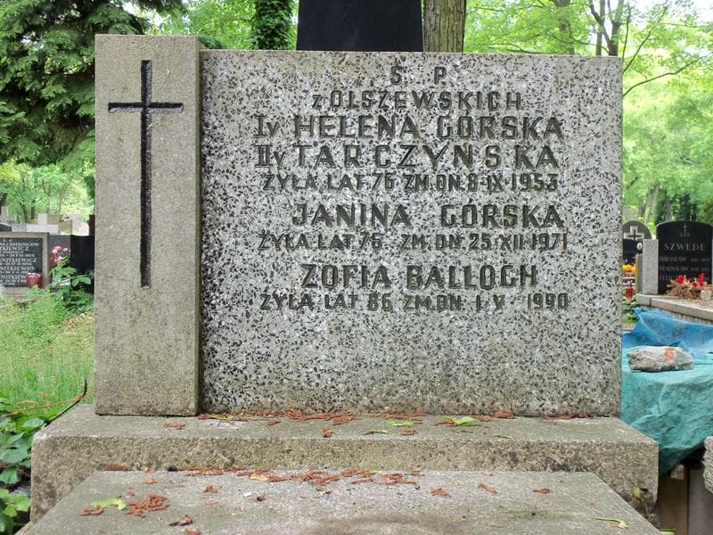 Zdjęcie grobu Zofia Balloch (2)