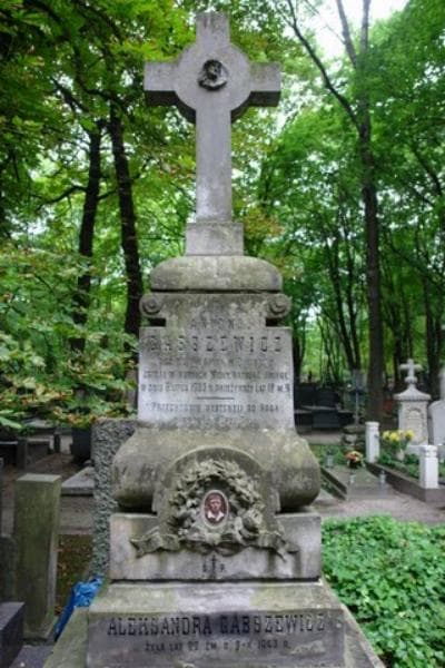 Zdjęcie grobu Aleksandra Gabszewicz (2)