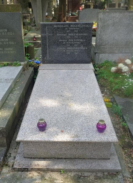 Zdjęcie grobu Edward Bogusławski (1)