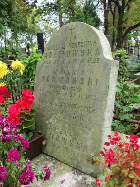Zdjęcie grobu Aniela Adamowska (2)