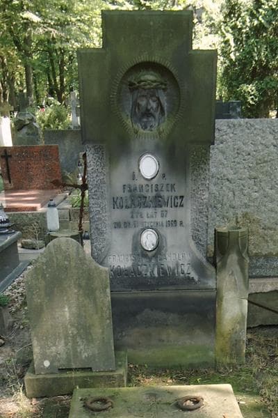 Zdjęcie grobu Franciszka Kołaczkiewicz (2)