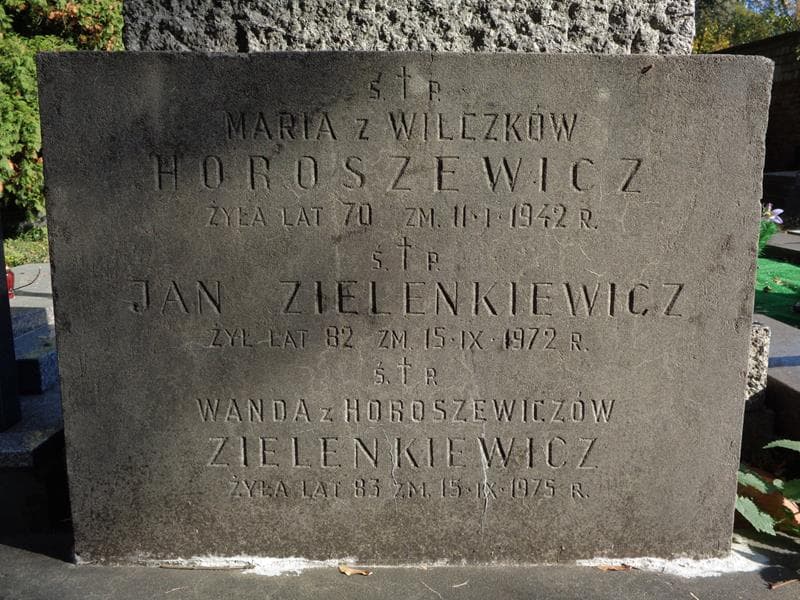 Zdjęcie grobu Maria Horoszewicz (2)