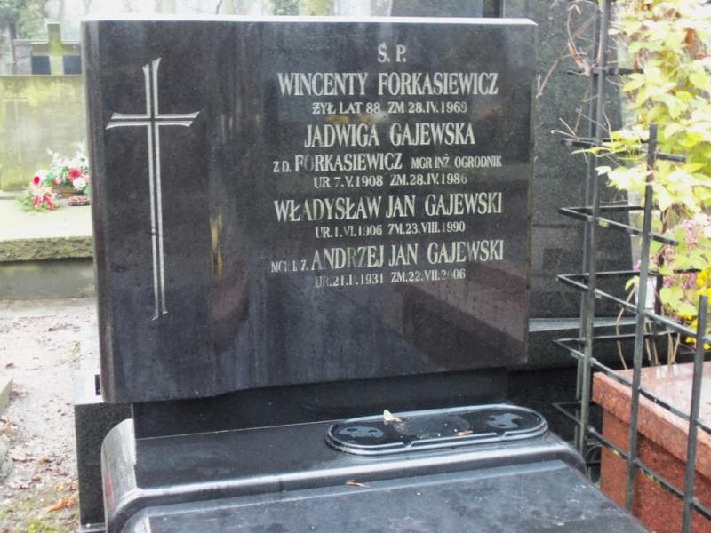 Zdjęcie grobu Wincenty Forkasiewicz (2)