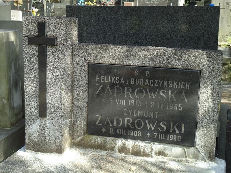 Zdjęcie grobu Feliksa Zadrowska (2)