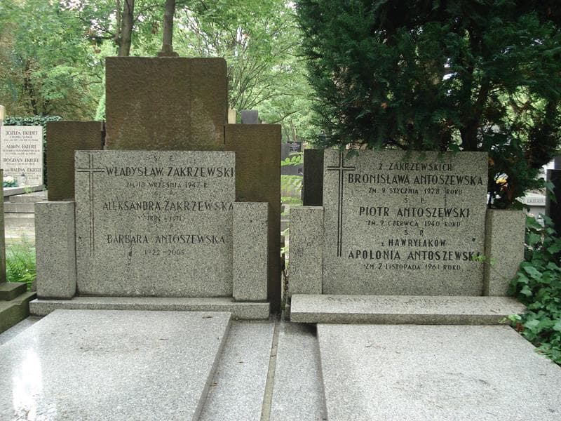 Zdjęcie grobu Barbara Antoszewska (2)