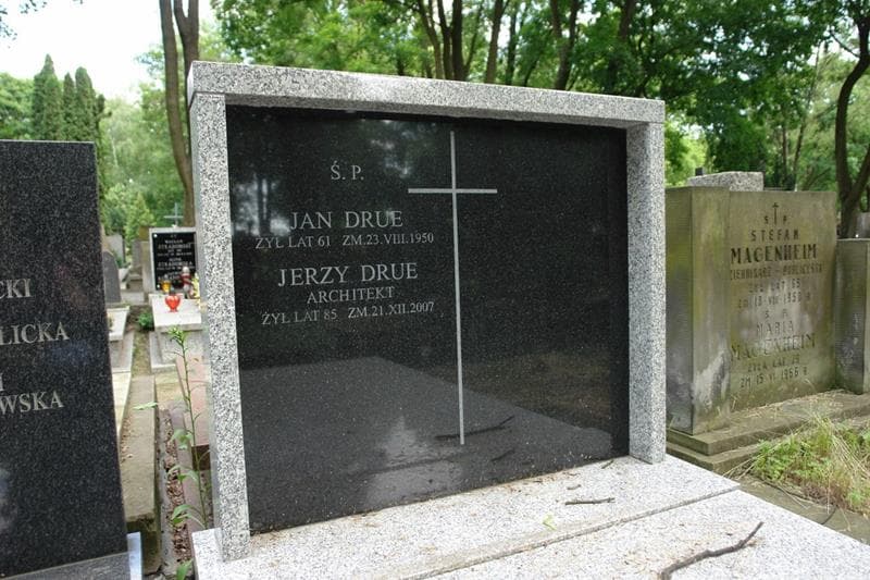 Zdjęcie grobu Jerzy Drue (2)