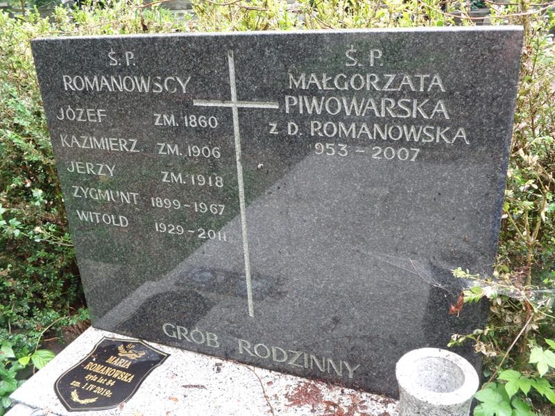 Zdjęcie grobu Małgorzata Piwowarska (2)
