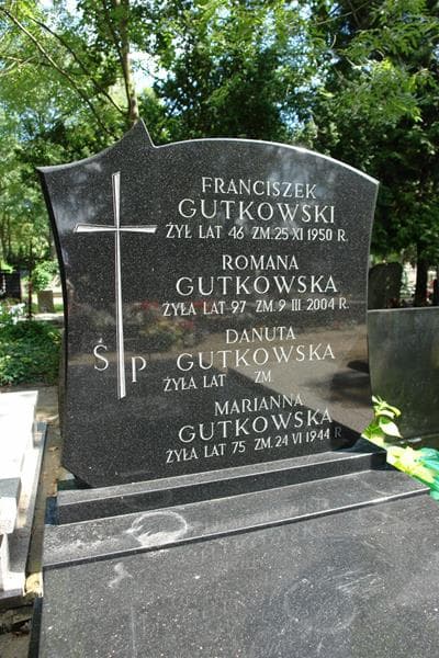 Zdjęcie grobu Franciszek Gutkowski (2)