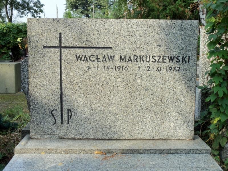 Zdjęcie grobu Wacław Markuszewski (2)