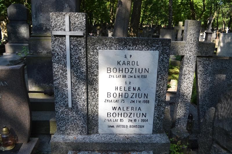 Zdjęcie grobu Witold Bohdziun (2)