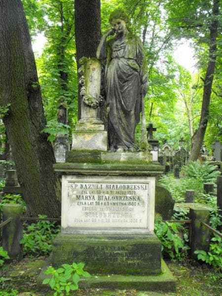 Zdjęcie grobu Marya Białobrzeska (2)