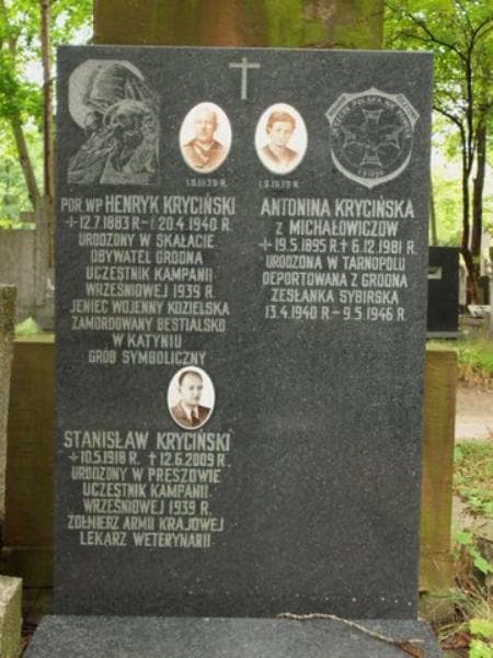 Zdjęcie grobu Antonina Krycińska (2)