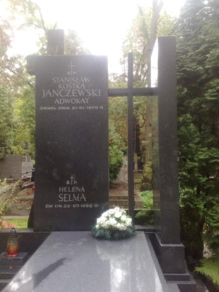 Zdjęcie grobu Stanisława Selma Janczewska (1)