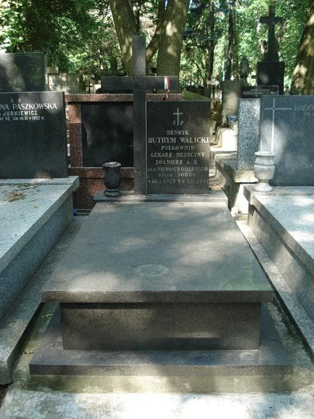 Zdjęcie grobu: Henryk Butrym Walicki