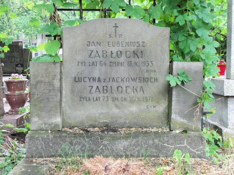 Zdjęcie grobu Jan Eugeniusz Zabłocki (2)