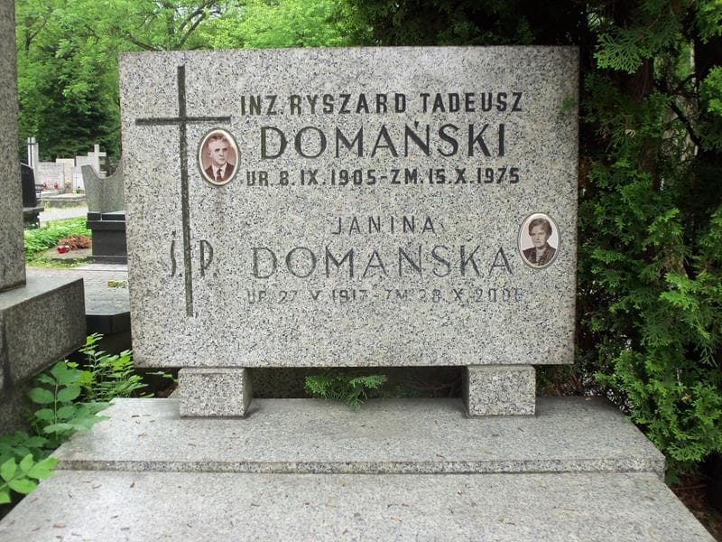 Zdjęcie grobu Janina Domańska (2)