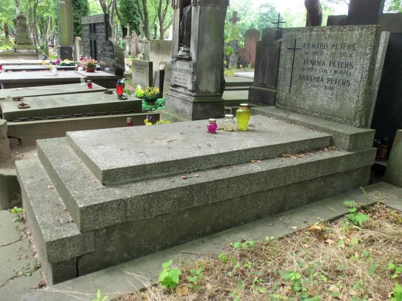 Zdjęcie grobu: Edward Peters