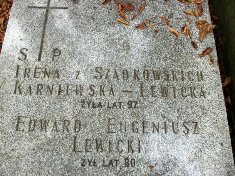 Zdjęcie grobu Edward Eugeniusz Lewicki (2)