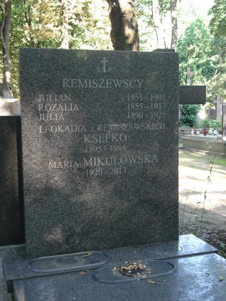 Zdjęcie grobu Leokadia Ksepko (1)