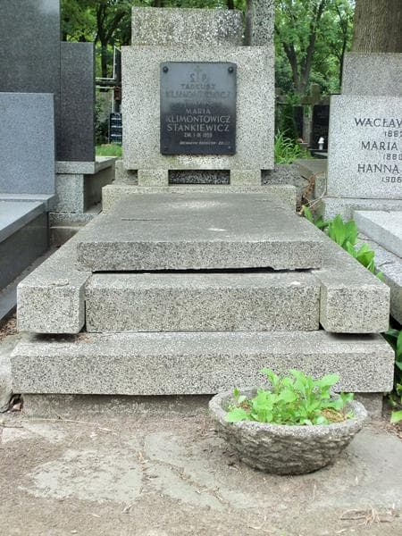 Zdjęcie grobu: Maria Klimontowicz Stankiewicz