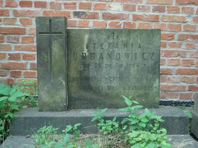 Zdjęcie grobu Stefania Urbanowicz (2)