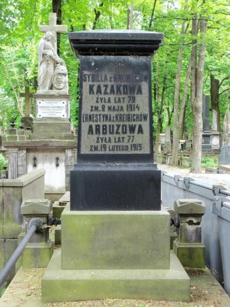 Zdjęcie grobu Ernestyna Arbuzowa (2)