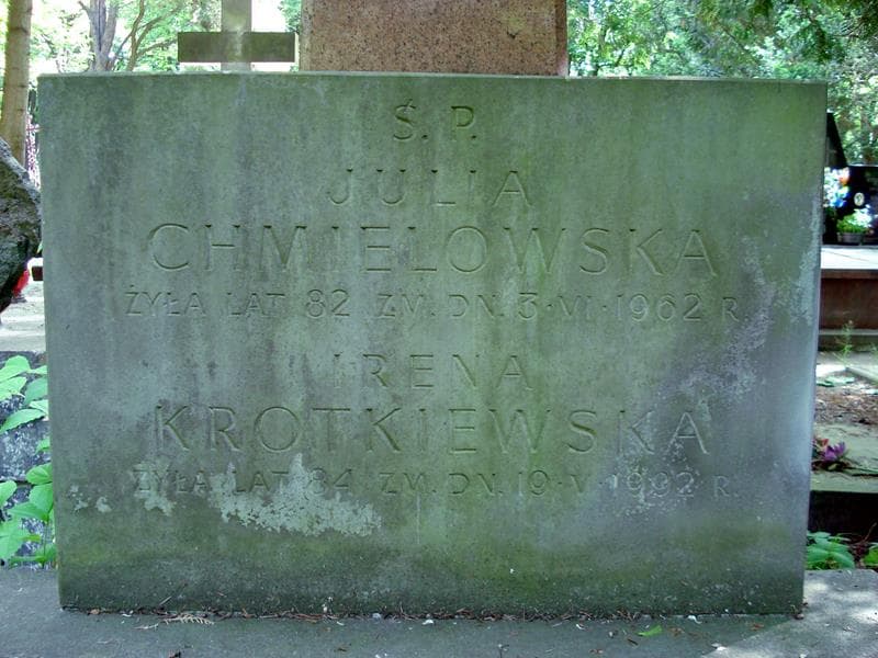 Zdjęcie grobu Julia Chmielowska (1)