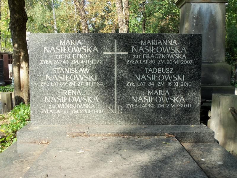 Zdjęcie grobu Maria Nasiłowska (2)