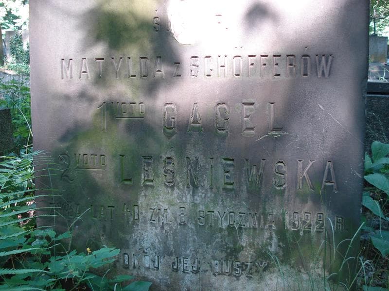 Zdjęcie grobu Matylda Leśniewska (2)