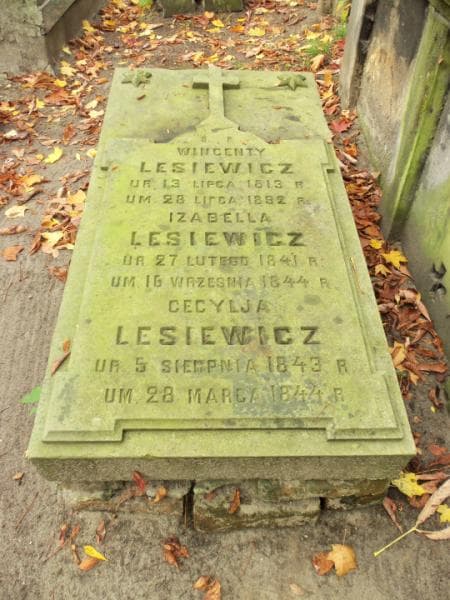 Zdjęcie grobu Wincenty Lesiewicz (2)