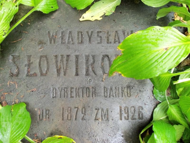 Zdjęcie grobu Władysław Słowikowski (2)