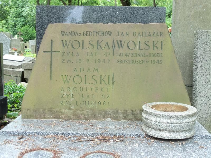 Zdjęcie grobu Jan Baltazar Wolski (2)