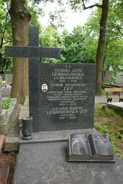 Zdjęcie grobu Lucjana Bożena Lewandowska-Zep (2)