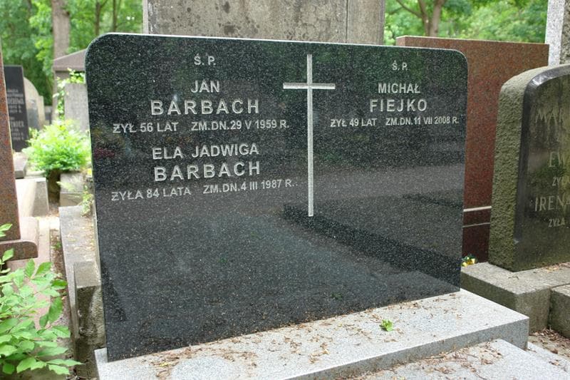 Zdjęcie grobu Ewa Jadwiga Barbach (2)