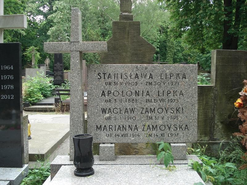 Zdjęcie grobu Stanisława Lipka (2)