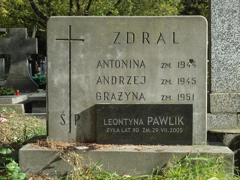 Zdjęcie grobu Leontyna Pawlik (2)