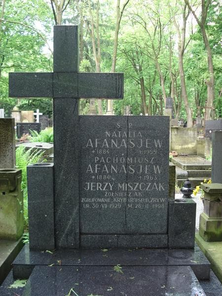 Zdjęcie grobu Pachomiusz Afanasjew (2)