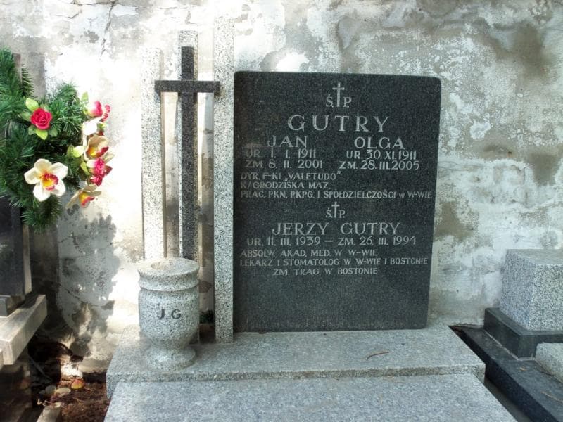 Zdjęcie grobu Olga Gutry (2)