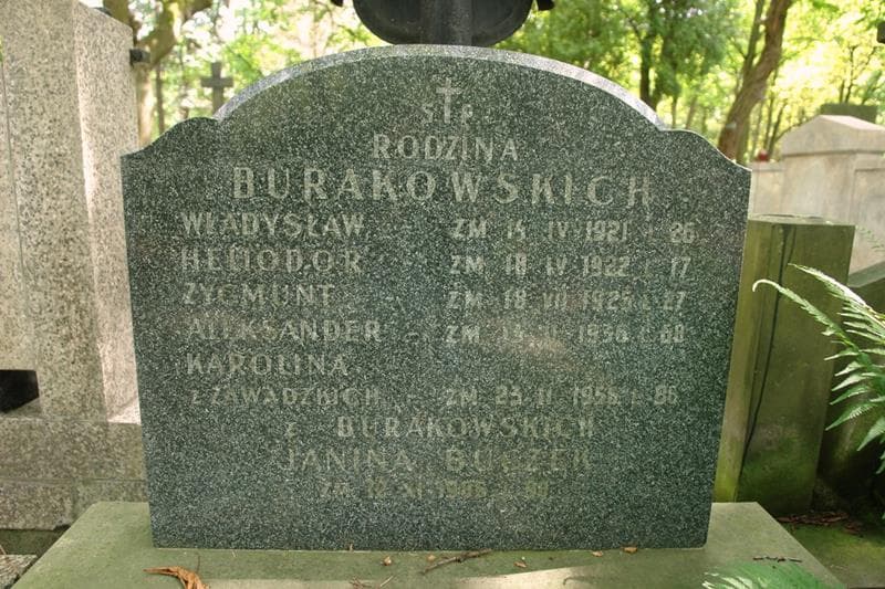 Zdjęcie grobu Karolina Burakowska (2)