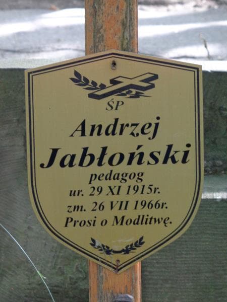 Zdjęcie grobu Andrzej Jabłoński (2)