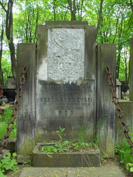 Zdjęcie grobu Henryka Pobojewska (2)