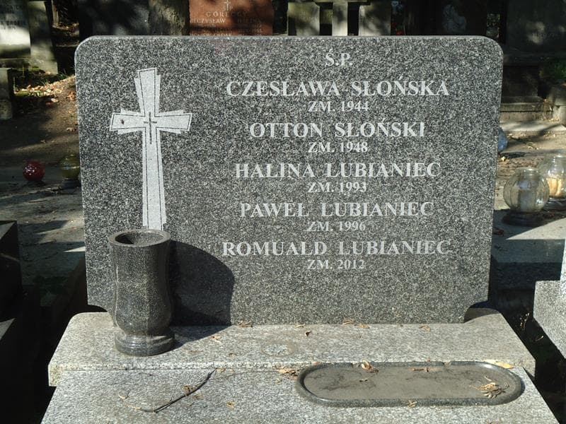 Zdjęcie grobu Romuald Lubianiec (2)