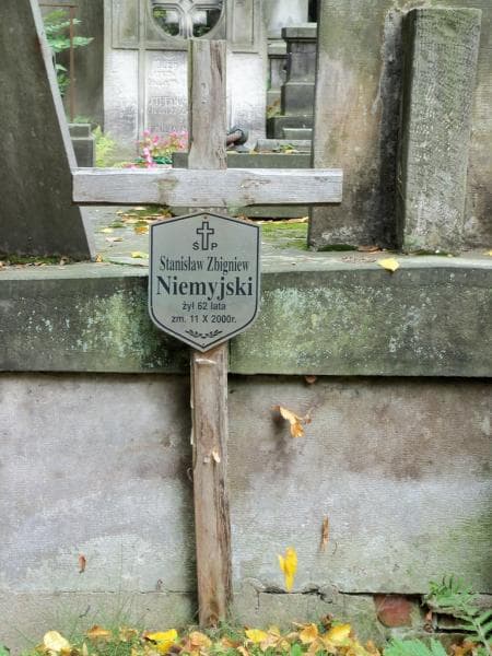 Zdjęcie grobu Stanisław Zbigniew Niemyjski (2)